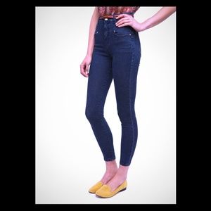 BDG high rise seam ankle jeans